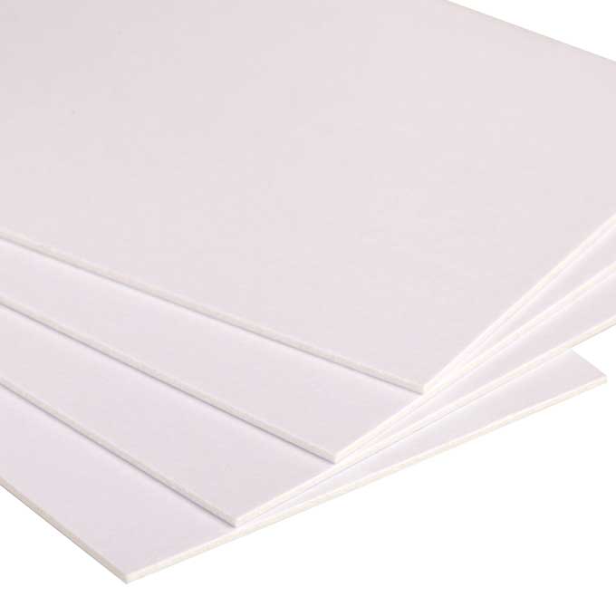 White Core Passepartoutkarton, Lagermaß ca. 80 x 120 cm